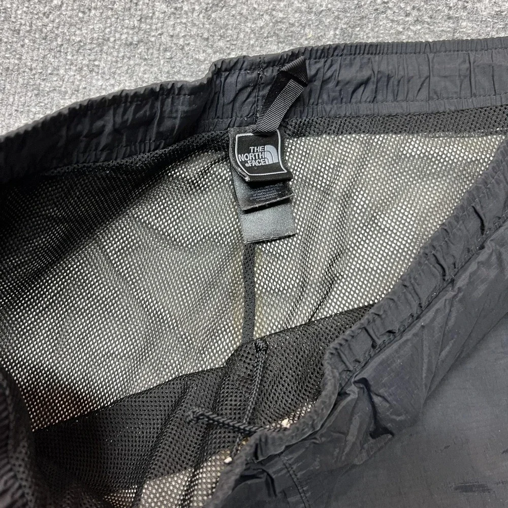 The North Face HyVent Rain Pants Mens Small Black Nylon Mesh Lined Hiking
